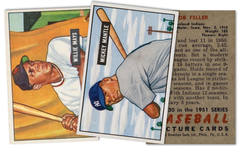 1951 Bowman Baseball Cards 